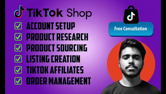 setup, manage your tiktok shop in USA