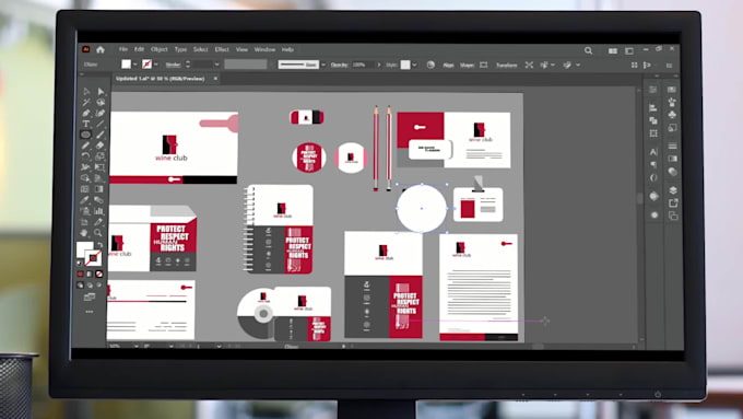 do business logo and brand identity as a branding expert