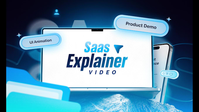 create an animated saas explainer or demo video for your website or app launch
