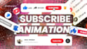 create stunning youtube like and subscribe button animation