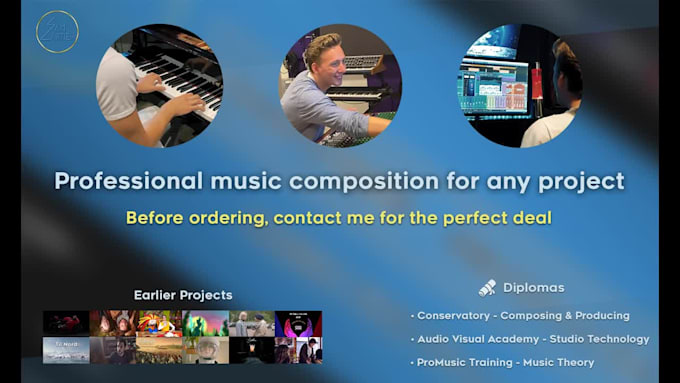 compose and produce outstanding music for your project