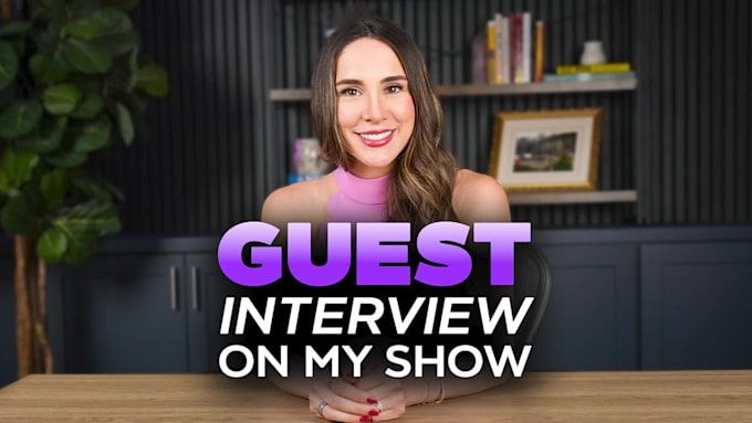 interview you on my show