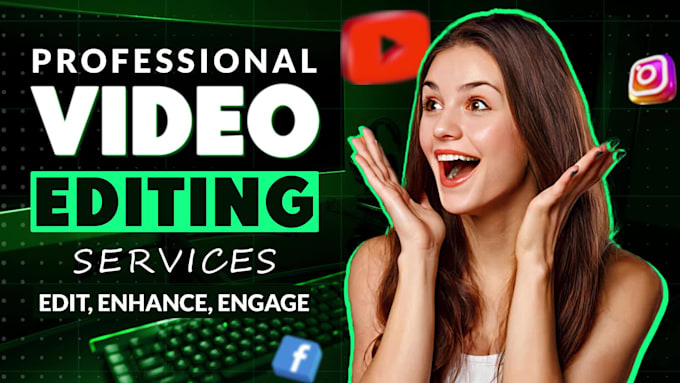 do professional video edit, youtube video editing
