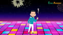 create professional custom 2d music lyric video animation