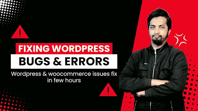 fix your critical wordpress website errors, woocommerce issues, and maintenance