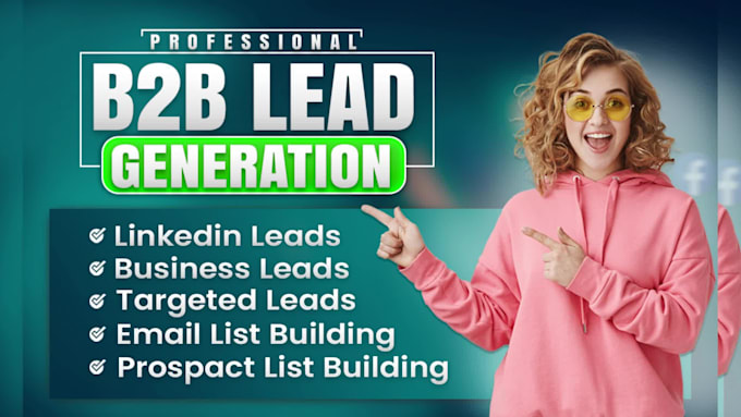 provide b2b lead generation for any industry