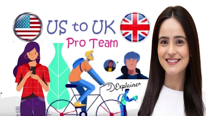 create animated marketing video or 2d animated explainer video with infographics