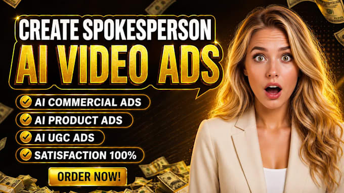 make ai spokesperson videos