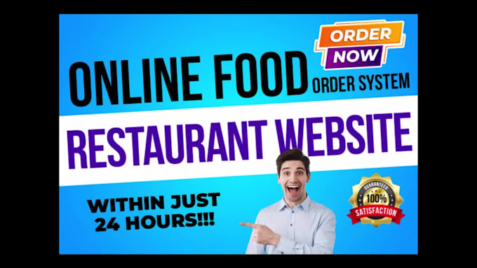 build professional restaurant website with online ordering