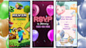create custom digital video invitations for birthdays, baby showers, baptisms