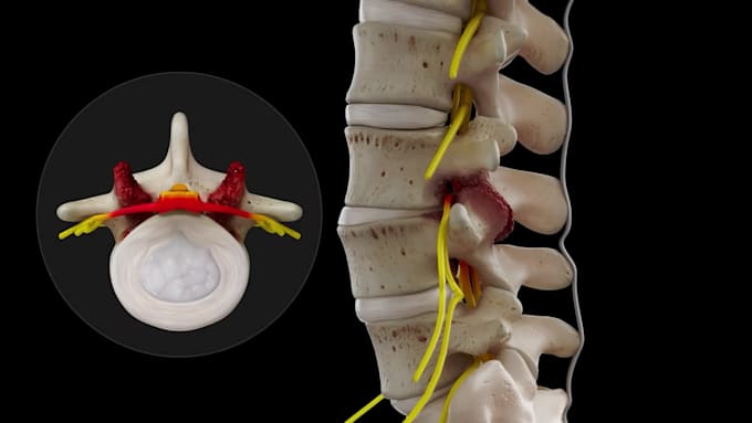 create 3d orthopedic spine and musculoskeletal animation anatomy video