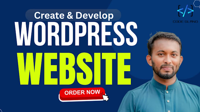 provide wordpress website development, design, or create a peptide website