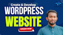 provide wordpress website development, design, or create a peptide website