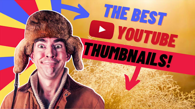 design professional youtube thumbnail