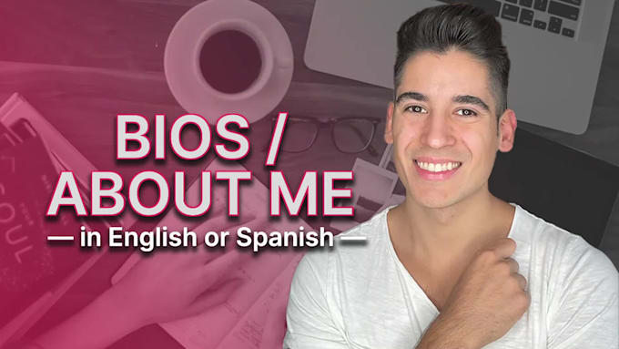 write a striking bio or about us page