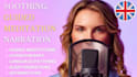 record and professionally edit a soothing guided meditation