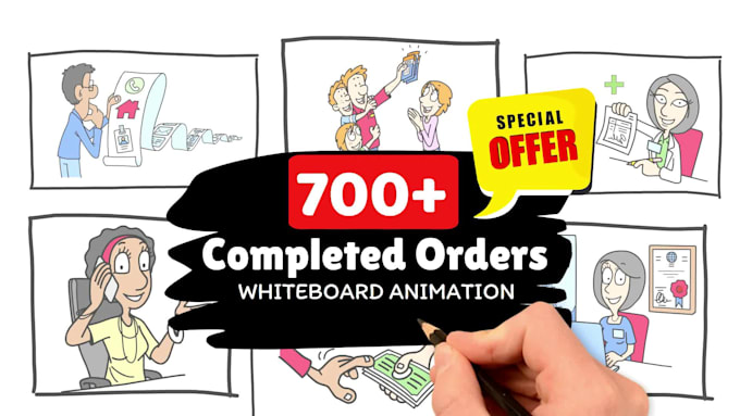 create a whiteboard explainer video in 24 hours