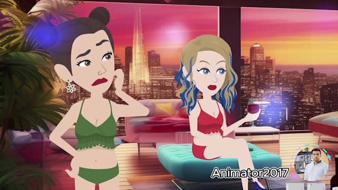 create an awesome animated music video