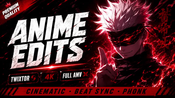 create cinematic amv and anime edits
