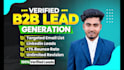 do b2b lead generation, targeted linkedin leads and email list building