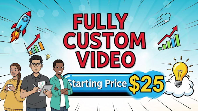 make a custom whiteboard animation doodle explainer video