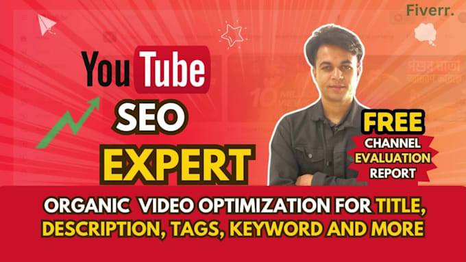 do youtube SEO, video ranking, channel setup and promotion