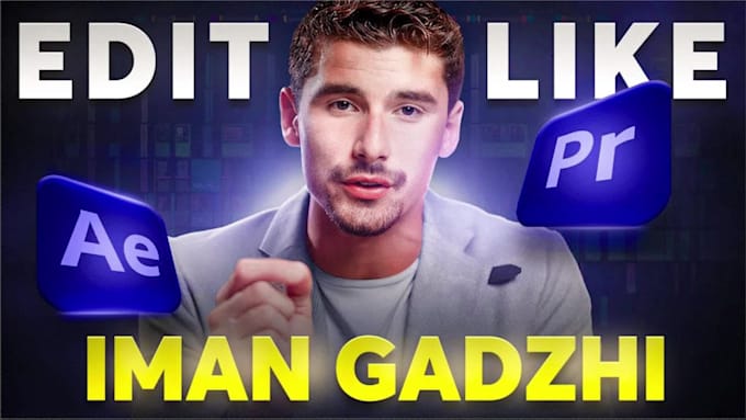 do iman gadzhi style infographic after effects video editing