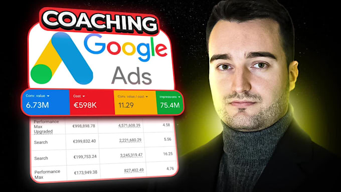 be your expert 1 on 1 google ads coach