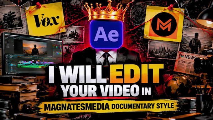 edit your video in magnatesmedia documentary style