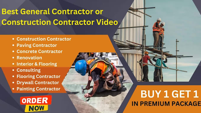 do general contractor video or construction contractor video