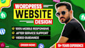 be your wordpress developer for wordpress website design and development