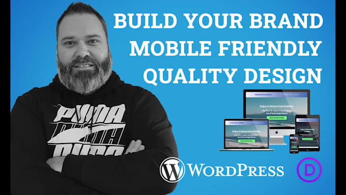 create a wordpress website with the divi theme