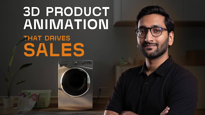 create 3d product animation video for ecommerce brands to boost sales