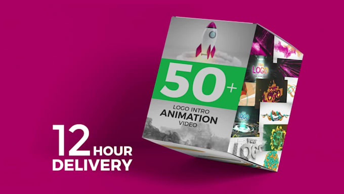 do 50 animated logo youtube intro videos