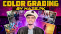 do professional video color grading and color correction
