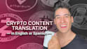 translate crypto and nft content from english to spanish