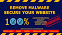 recover hacked website, remove malware and ensure security