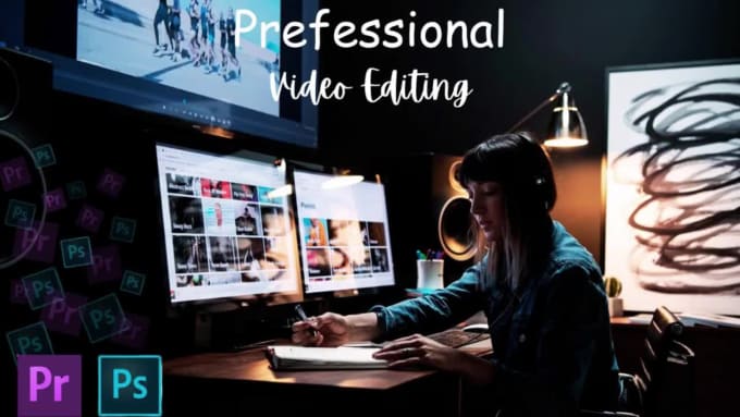 I will do professional video editing for your project