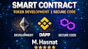 be your blockchain developer, web3 dapp, smart contract and crypto token