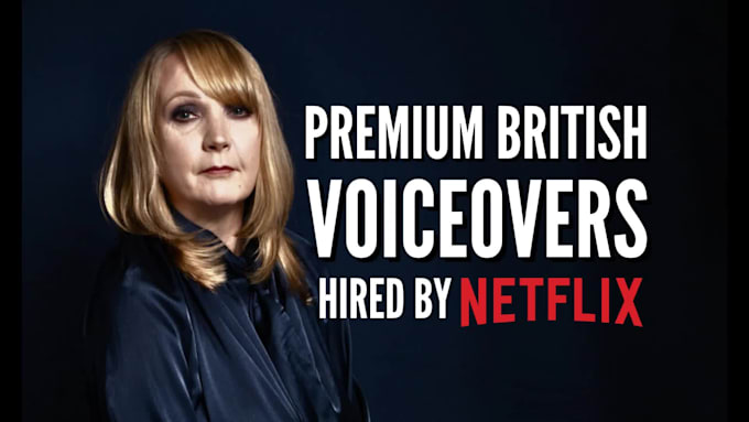 produce a premium american female voice over
