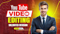 do youtube video editing for top ten faceless, cashcow and tutorial