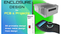 design professional pcb enclosures and electronic cases for 3d printing