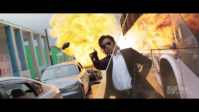 do visual effect, cgi compositing, fire explosion, fire and smoke effects