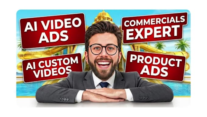 create ai video ads, ai product ads and ai commercial ads