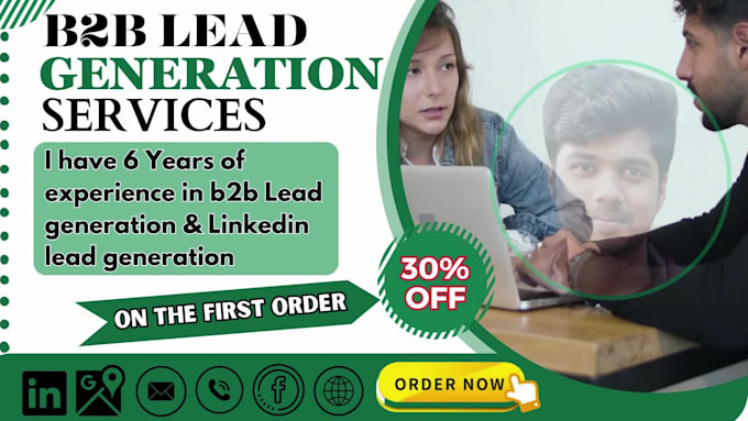 provide qualified b2b lead generation and linkedin lead generation