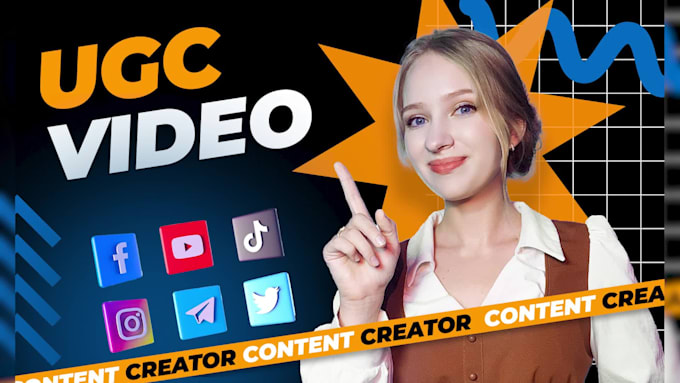 be authentic ugc actress, high converting product video