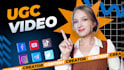 be authentic ugc actress, high converting product video