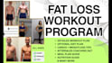 create a fat loss workout plan