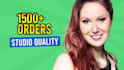 produce a professional female german voice over