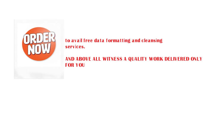 do web scraping, data mining and data cleansing
